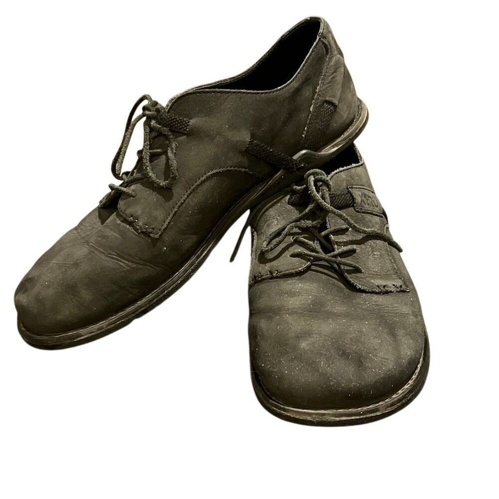 Xero Shoes Alston Barefoot Minimalist Black Leather Oxfords EU44 men’s size 11